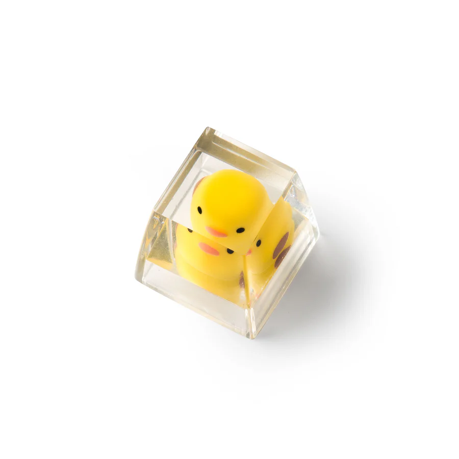 Keychron Yellow Duck Resin Artisan Keycap