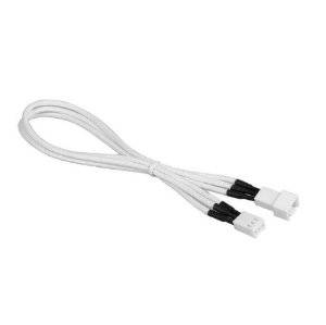 BitFenix 3-Pin Extension 30CM Sleeved White/White
