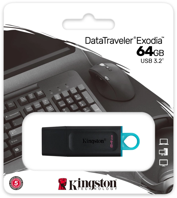 Kingston Technology DataTraveler Exodia 64GB