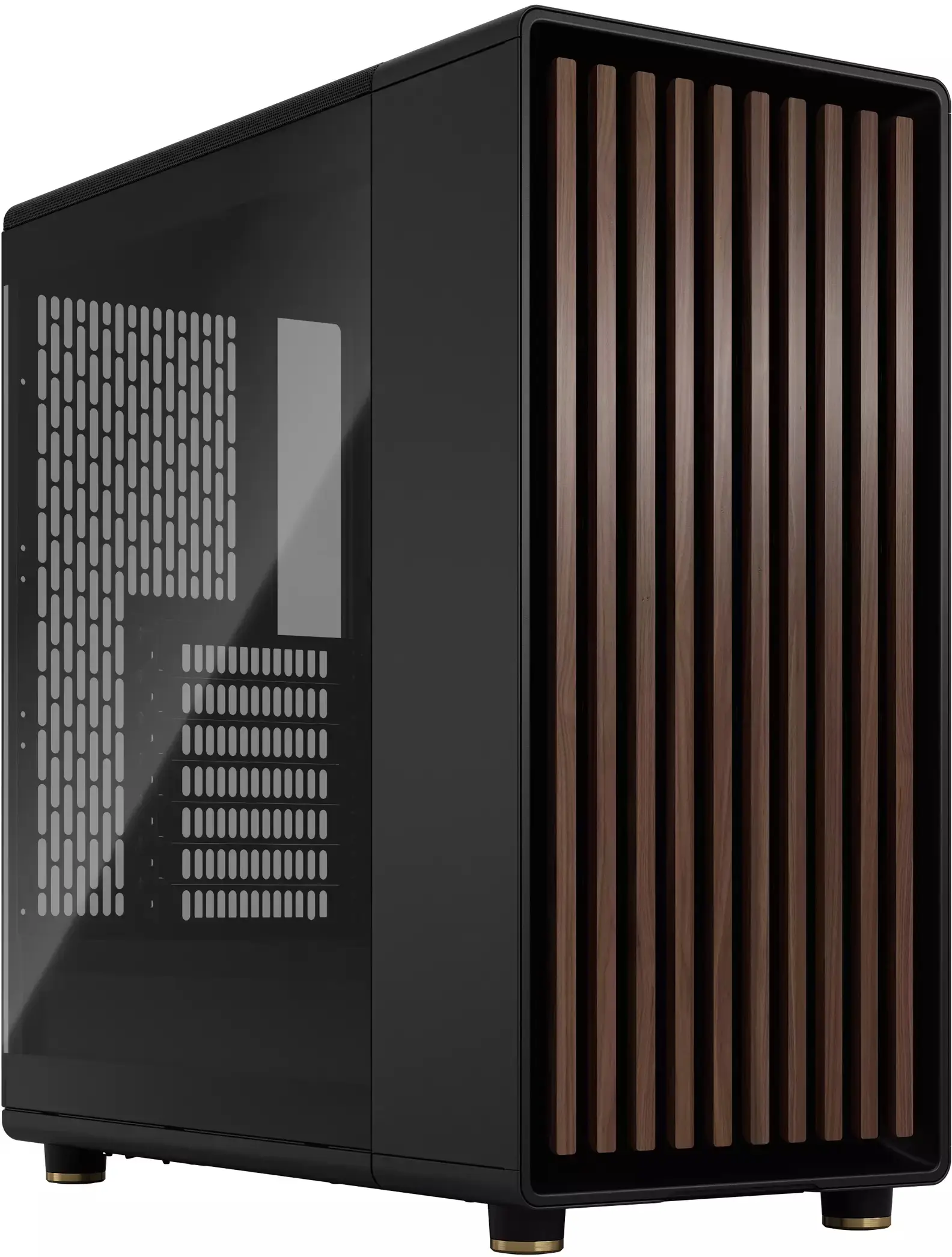 Fractal Design North - TG Clear - Charcoal Black