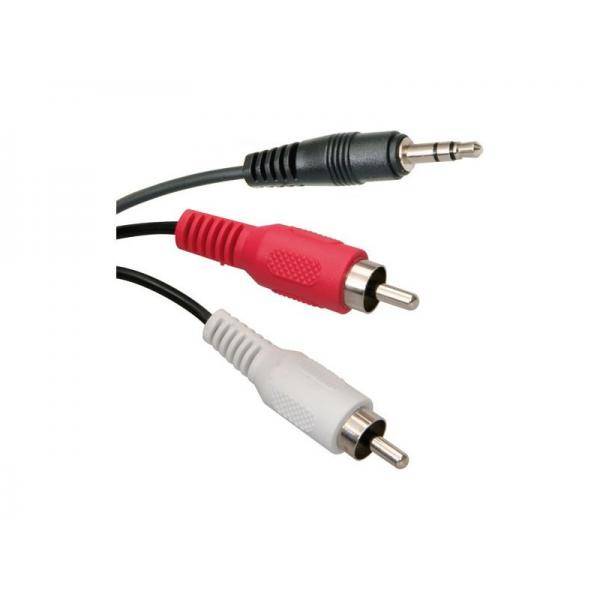 Ewent Mini Jack To 2x TUlp RCA 1.5m