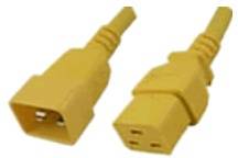 ACT POWERCORD Yellow 0.6M C19 - C20
