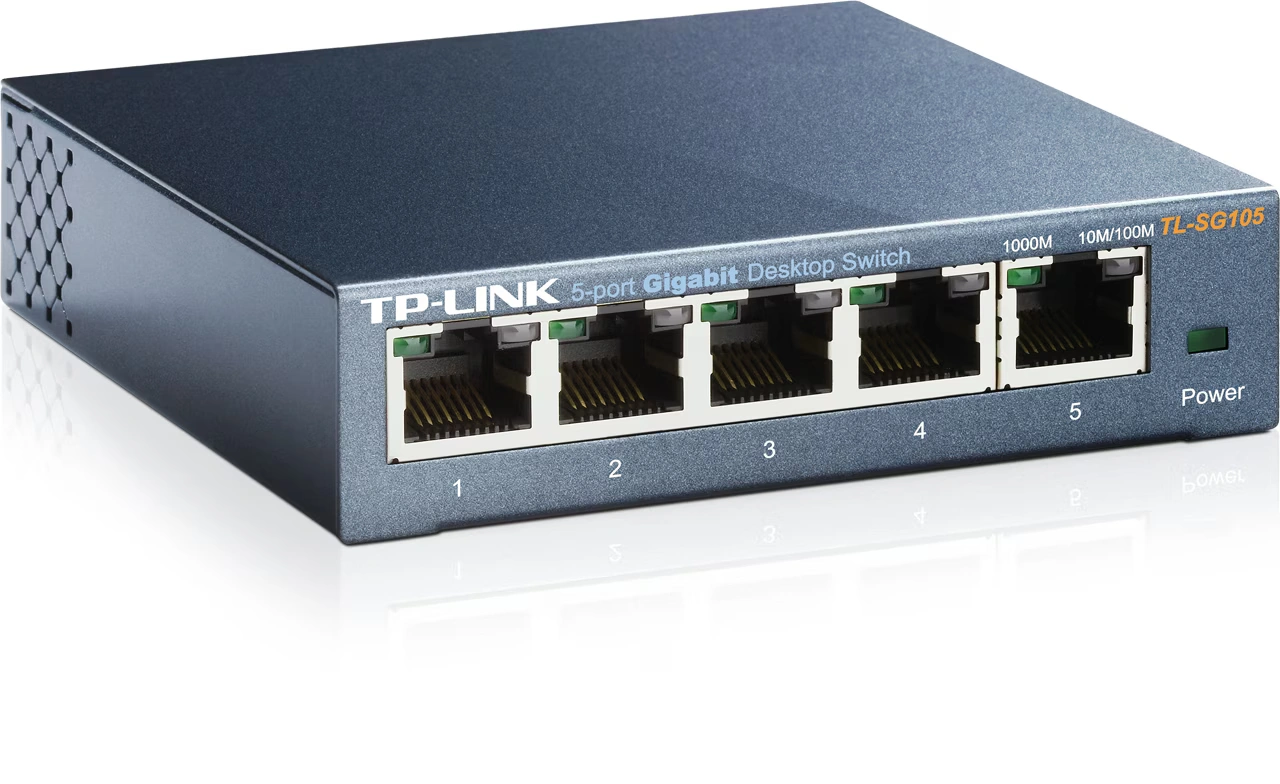 TP-Link Switch 10/1000 5-Poort