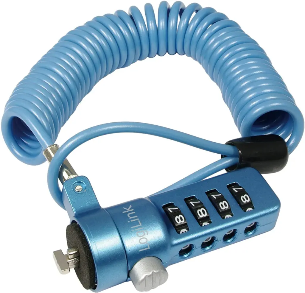 LogiLink Notebook Lock key Blue