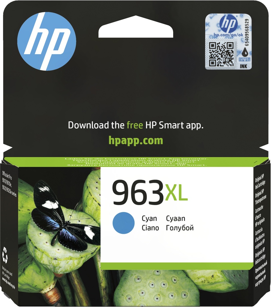 HP 963XL Cyan Cartridge