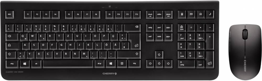 CHERRY Wireless Combo DW3100 (Azerty - Black)