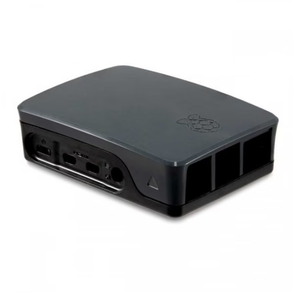 Raspberry Pi 4 Case Zwart/Grijs