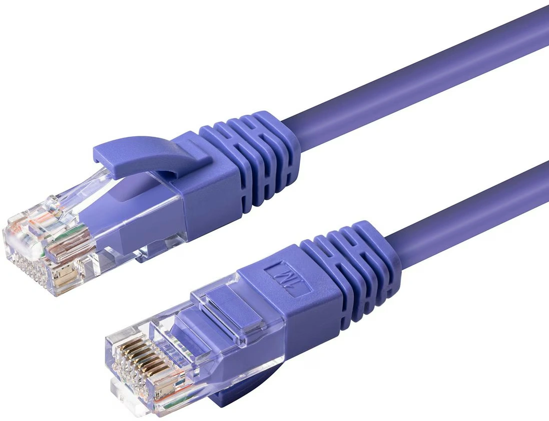 CAT 6A U/UTP Snagless Patch Cable - 2m - Pruple