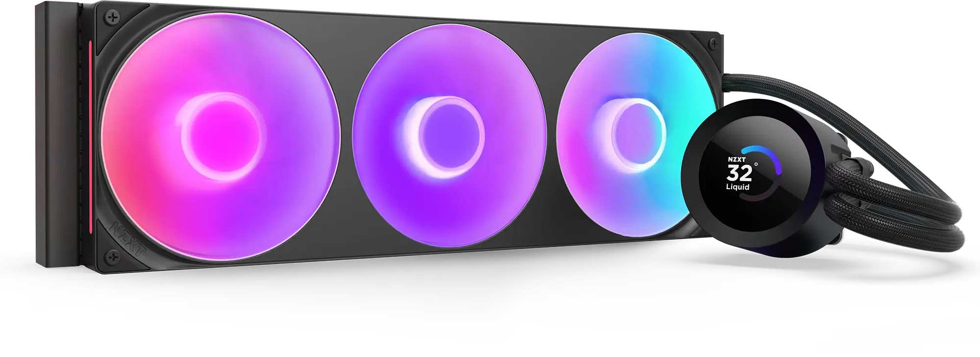 NZXT Kraken Plus 360 RGB, Zwart