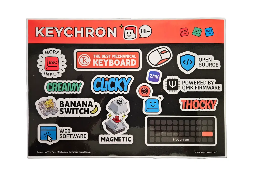Keychron stickers