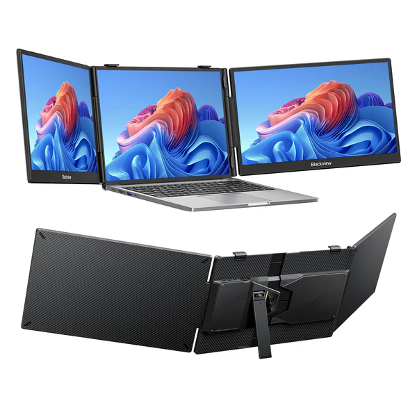 Blackview DCM5 Draagbare Monitor - 14-inch FHD Dubbel Scherm