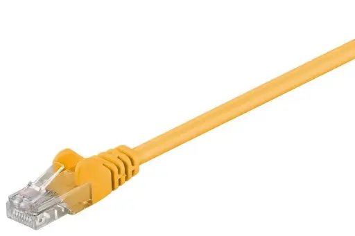 [TCU55U0025Y] Patch Cable U/UTP 0.25M - CAT5E - Yellow