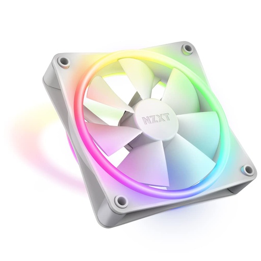 [RF-D12SF-W1] NZXT F120 RGB DUO - 120mm RGB Fan - Single - White