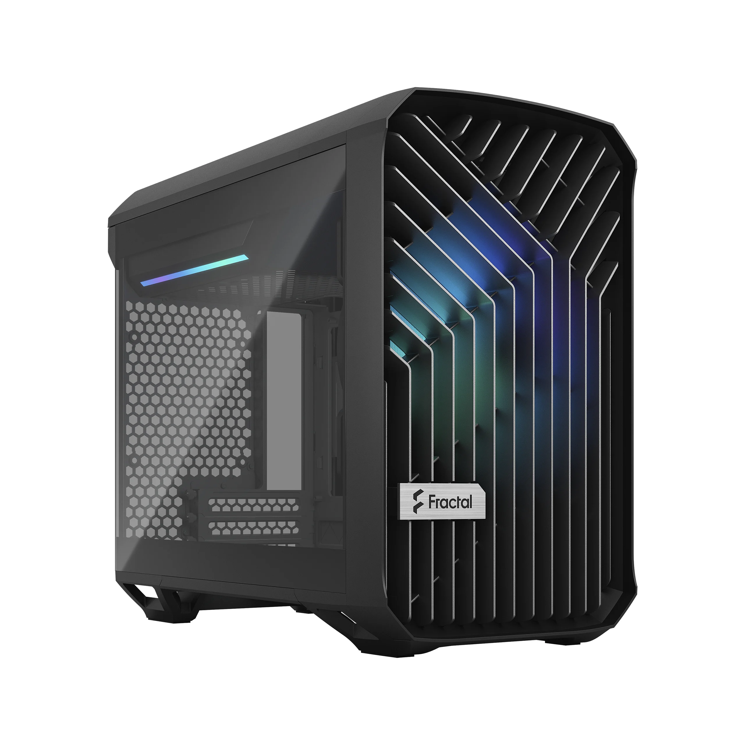 [FD-C-TOR1N-02] Fractal Design Torrent Nano RGB Black TG Light
