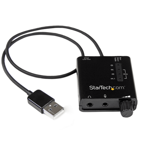 [ICUSBAUDIO2D] StarTech.com USB Stereo Audio Adapter External Sound Card