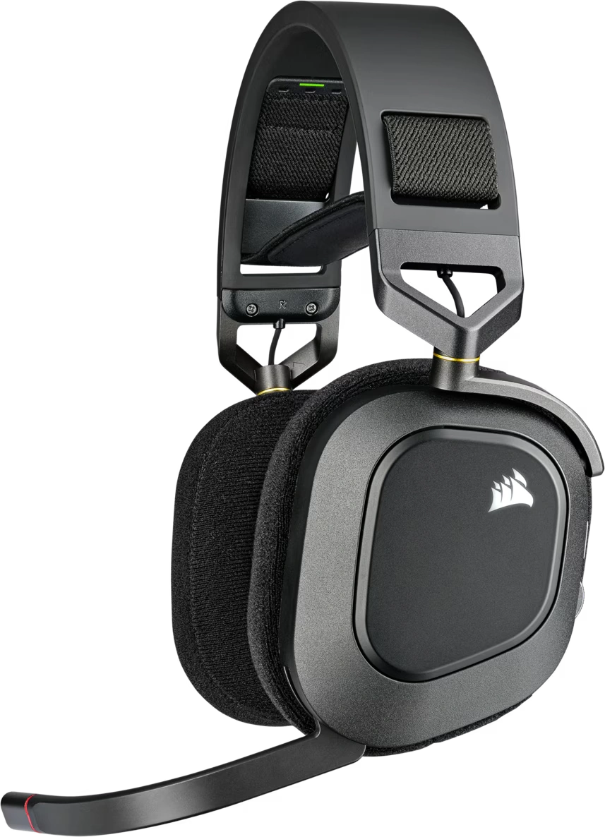 [CA-9011235-EU/RF] Corsair HS80 RGB Wireless Gaming Headset with Dolby Atmos Zwart (Refurbished)
