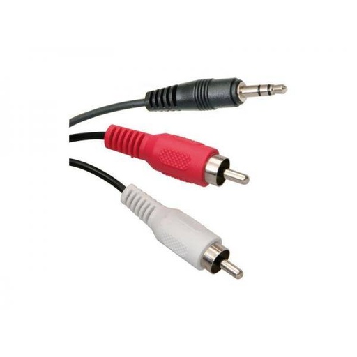 [EW9233] Ewent Mini Jack To 2x TUlp RCA 1.5m