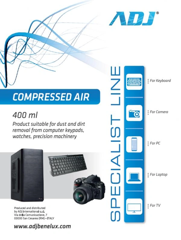 [100-00030] ADJ Compressed Air 400ml