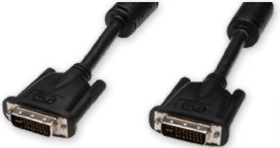 [TCOCDVI9100] OEM DVI-I Monitor Cable M/M 2m (24+5 - Dual Link)