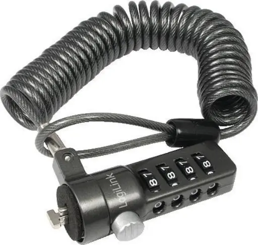 [NBS004] LogiLink Notebook Lock key Black