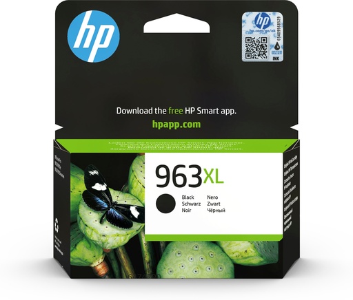 [3JA30AE#BGX] HP 963 XL Black Cartridge (2.000 Pagina's)