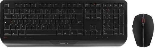 [JD-7000BE-2] CHERRY Wireless Combo Gentix Desktop (Azerty - Black)