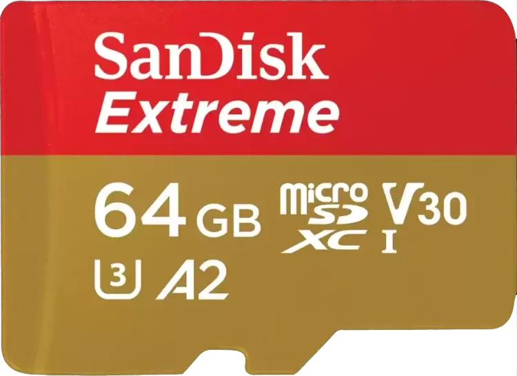 [SDSQXAH-064G-GN6MA] Extreme microSDXC 64GB+SD Adapter 170MB/