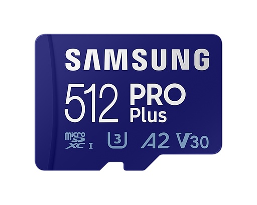[MB-MD512KA/EU] Samsung Micro SD 512GB PRO PLUS+SD Adapter