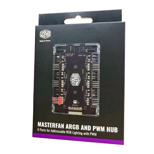 [MFX-ZHHN-1NNN6-R1] Cooler Master MasterFan ARGB and PWM HUB