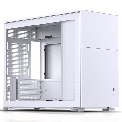 [D31 STD WHITE] Jonsbo D31 Micro-ATX Case, Tempered Glass - Wit