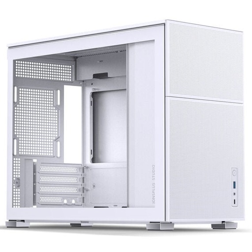 [D31 MESH WHITE] Jonsbo D31 MESH Micro-ATX Case, Tempered Glass - Wit