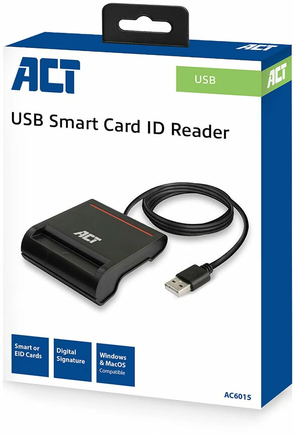 [AC6015] ACT USB Smartcard ID lezer