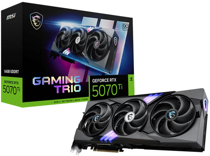 [GEFORCE RTX 5070 TI 16G GAMING TRIO OC] GEFORCE RTX 5070 TI 16G GAMING TRIO OC