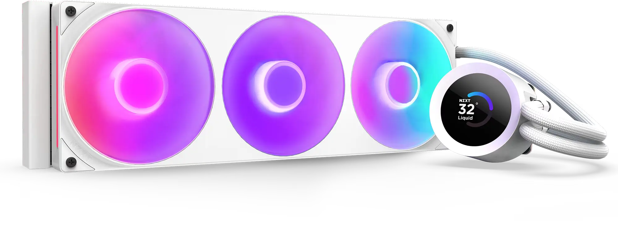 [RL-KR360-W2] NZXT Kraken Plus 360 RGB, Wit