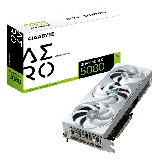 [GV-N5080AERO OC-16GD] Gigabyte GeForce RTX 5080 AERO OC SFF 16G